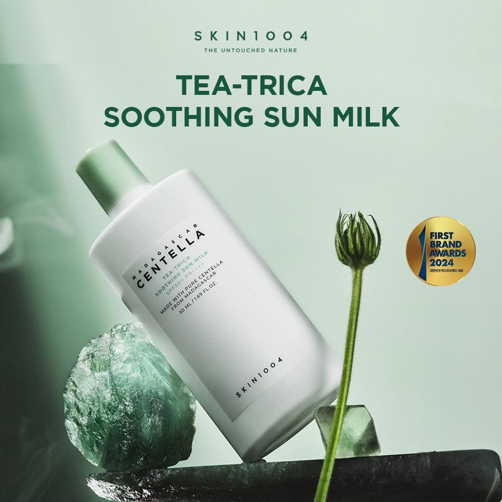 SKIN1004 - Madagascar Centella Tea-Trica Soothing Sun Milk 50ml 2