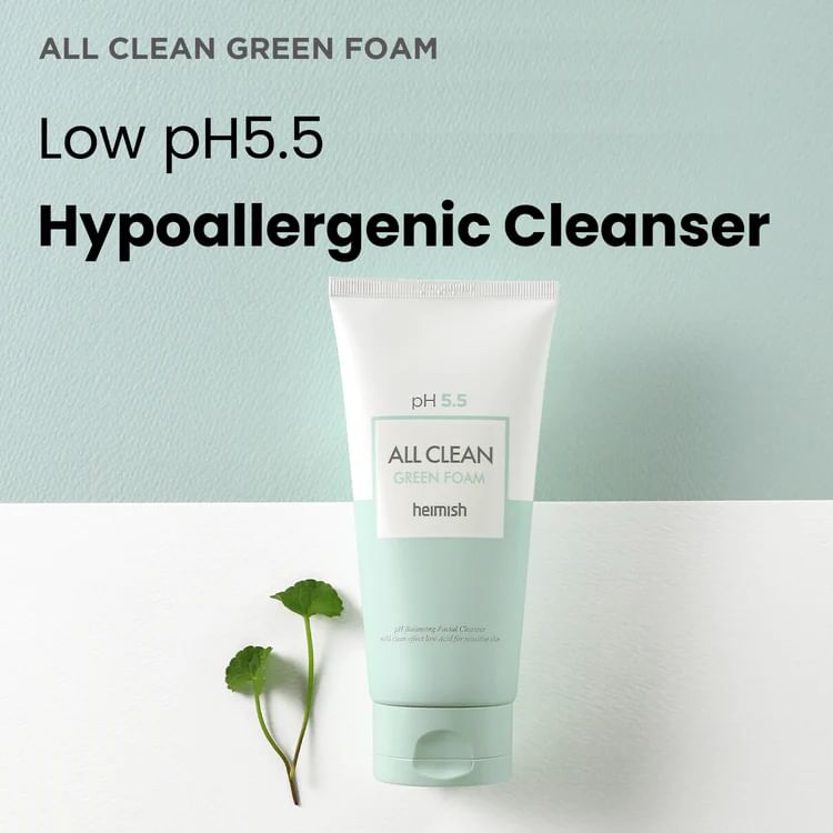 heimish - All Clean Green Foam 150ml 4