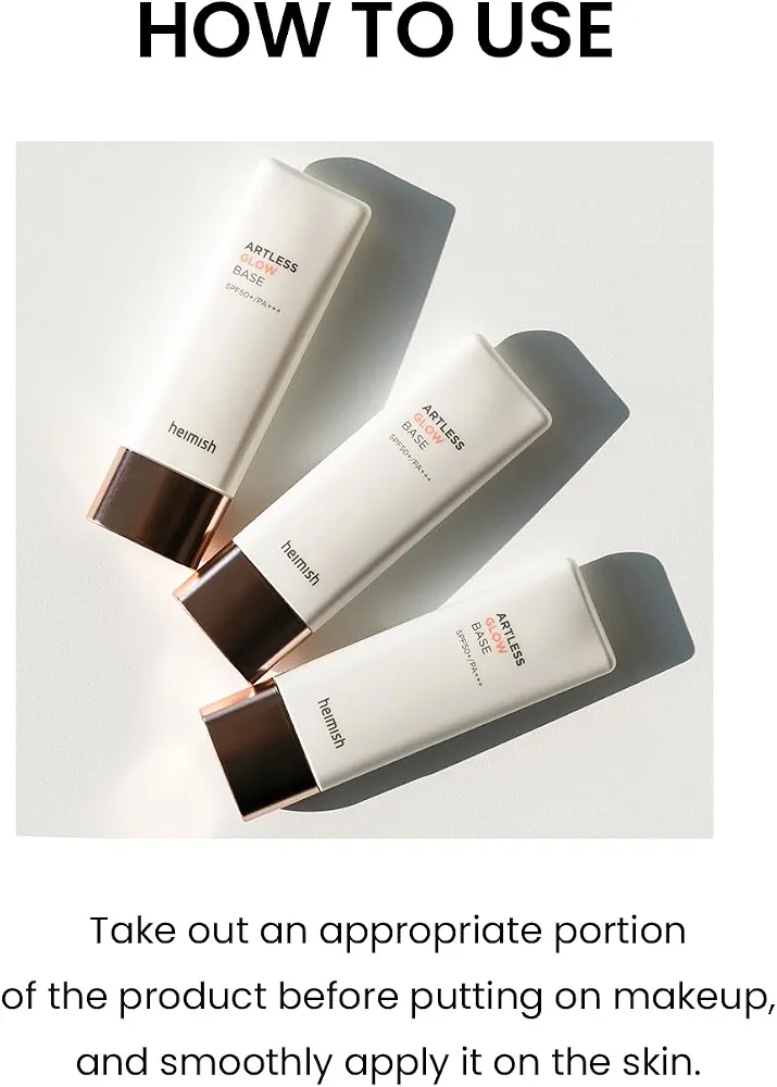 heimish - Artless Glow Base SPF 50+ PA+++ 40ml 8