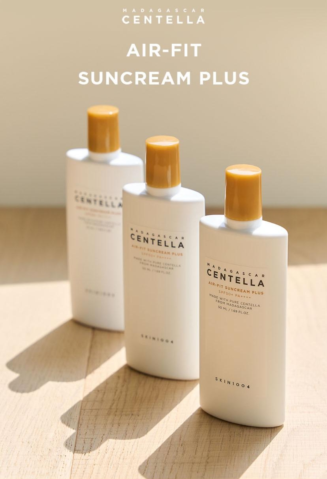 SKIN1004 - Madagascar Centella Air-Fit Suncream Plus 50ml 3