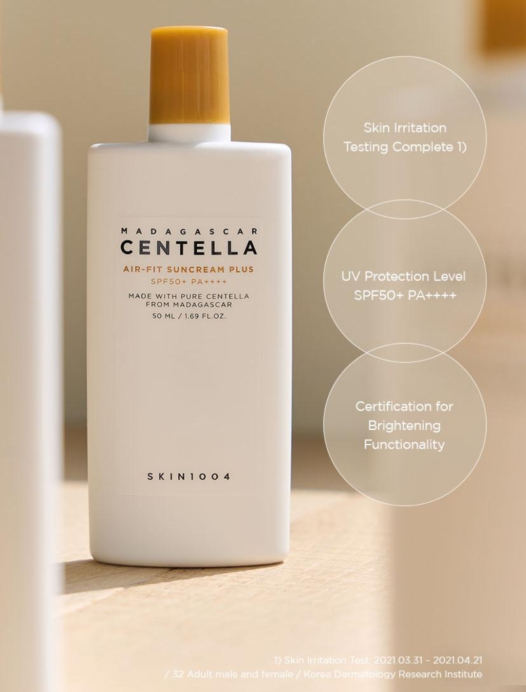 SKIN1004 - Madagascar Centella Air-Fit Suncream Plus 50ml 5