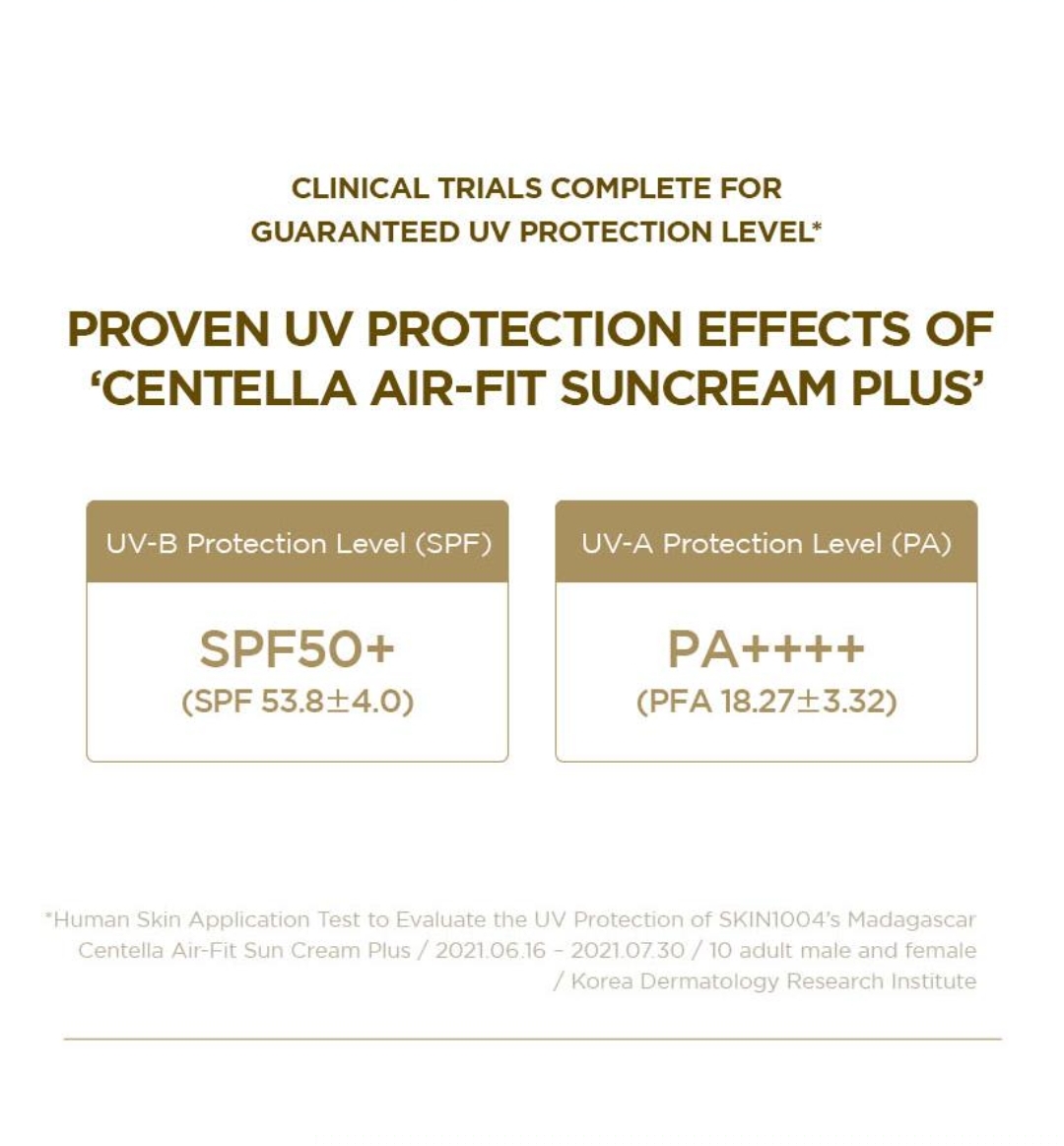 SKIN1004 - Madagascar Centella Air-Fit Suncream Plus 50ml 6