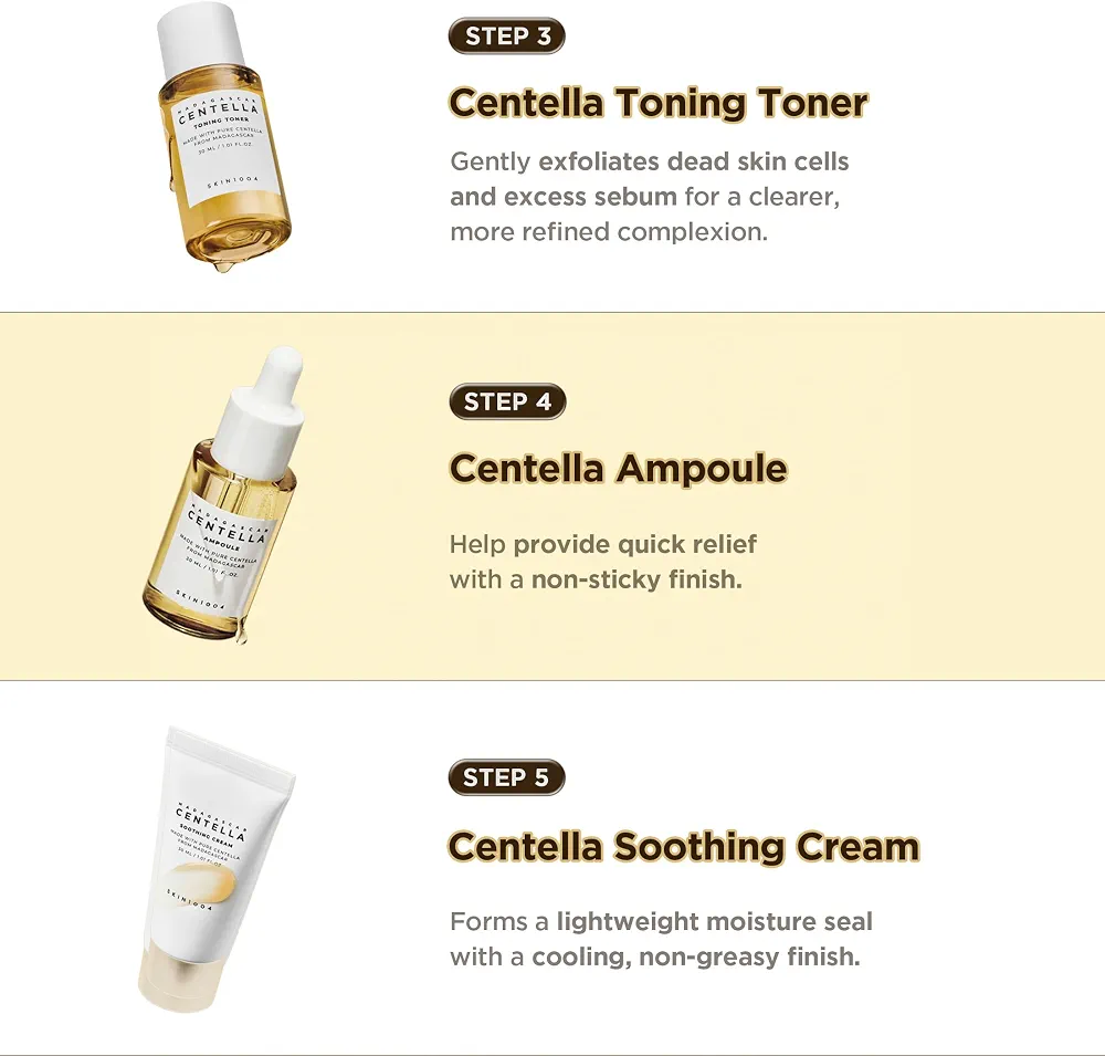 SKIN1004 - Madagascar Centella Travel Kit 6