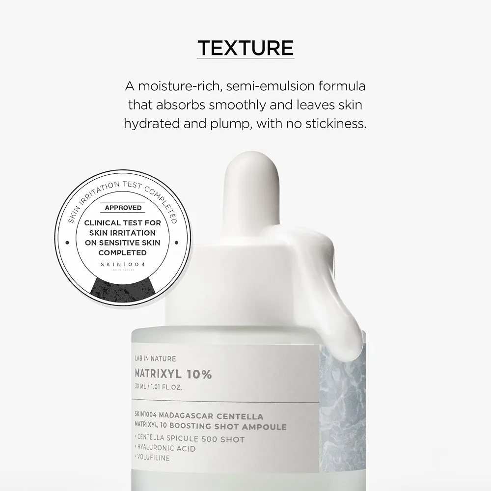 SKIN1004 - Madagascar Centella Matrixyl 10 Boosting Shot Ampoule 30ml 7