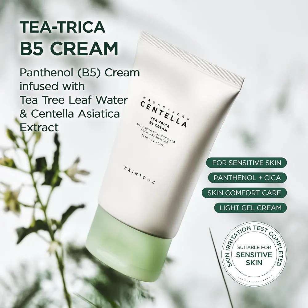 SKIN1004 - Madagascar Centella Tea-Trica B5 Cream 75ml 4