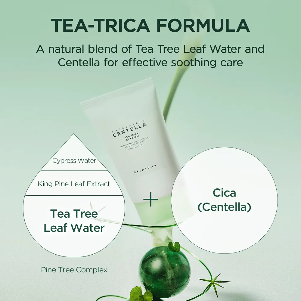 SKIN1004 - Madagascar Centella Tea-Trica B5 Cream 75ml 5