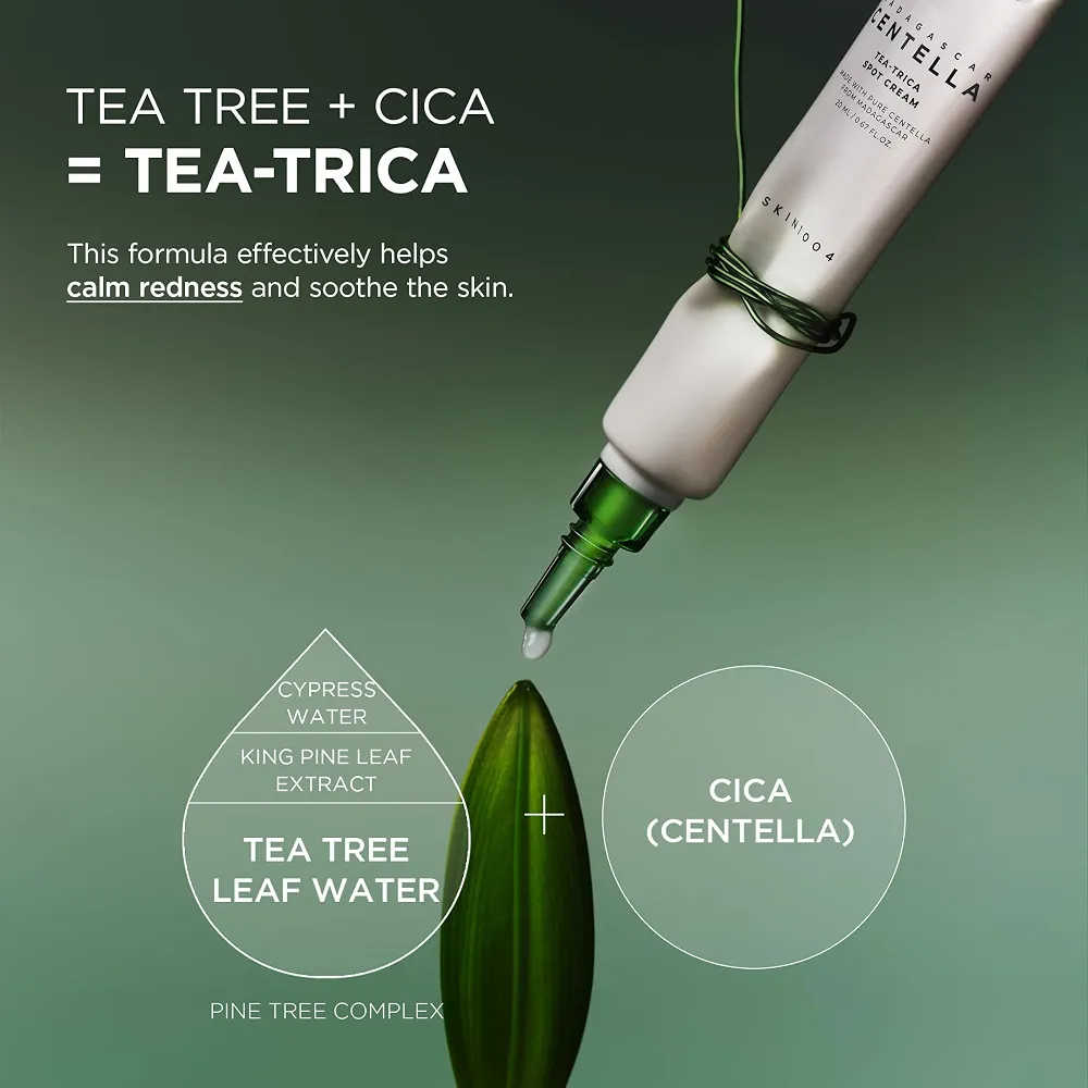SKIN1004 - Madagascar Centella Tea-Trica Spot Cream 20ml 3
