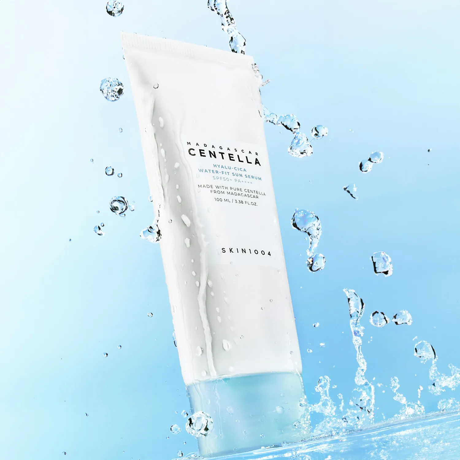 SKIN1004 - Madagascar Centella Hyalu-Cica Water-Fit Sun Serum Jumbo SPF50+ PA++++ 100ml 11