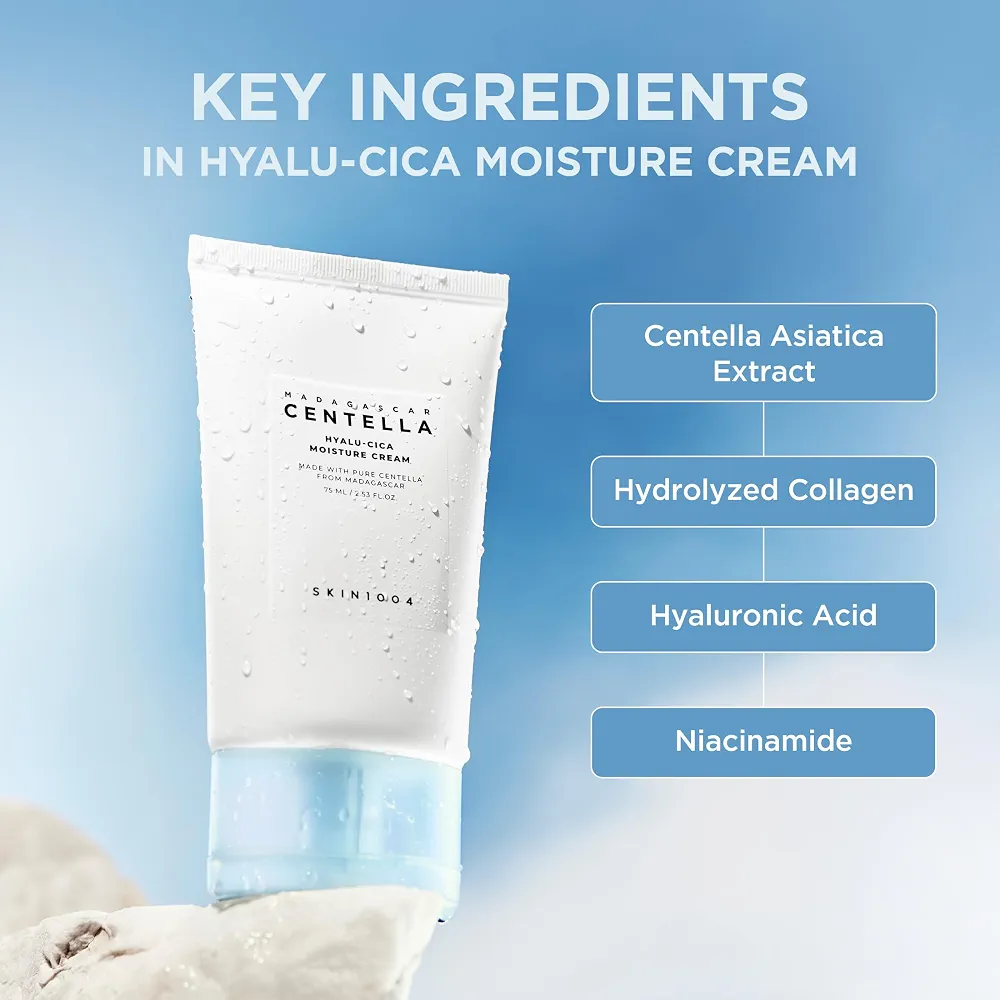 SKIN1004 - Madagascar Centella Hyalu-Cica Moisture Cream 75ml 4