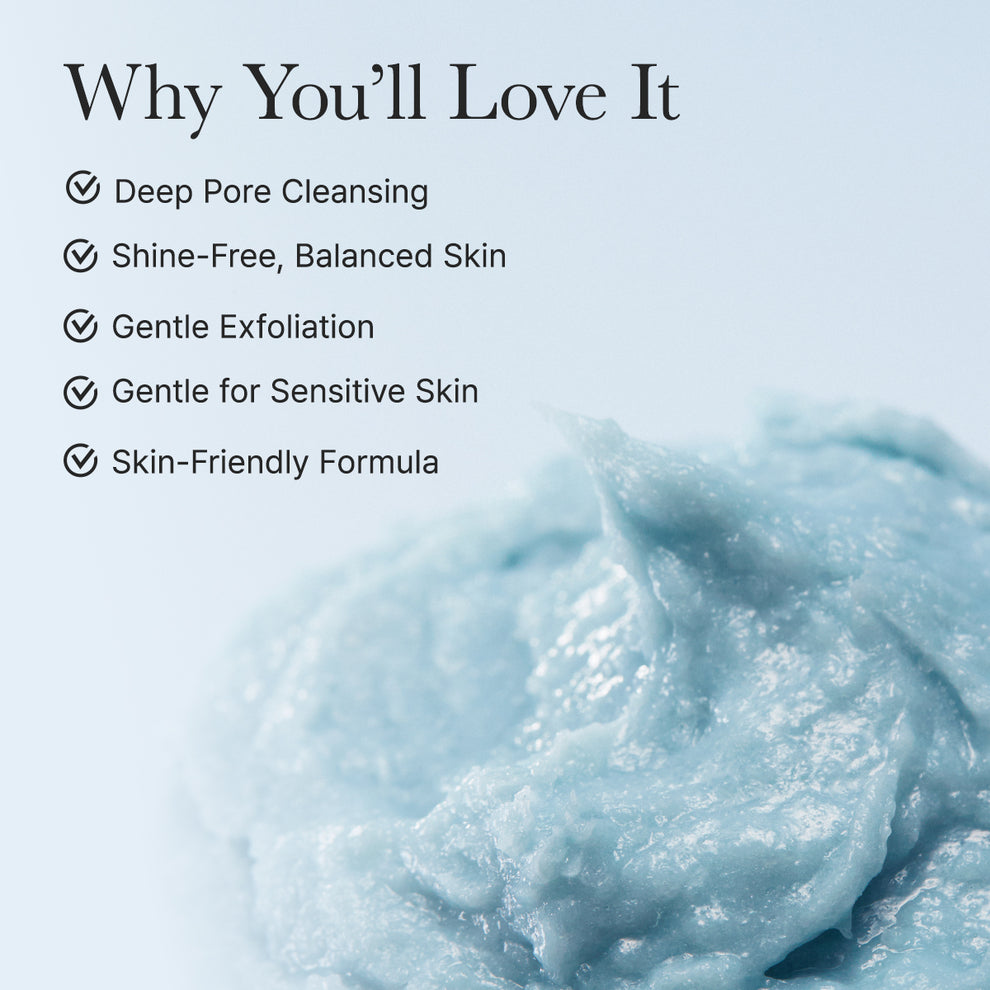 Arencia - Fresh Blue Hyssop Rice Mochi Cleanser 120g 3