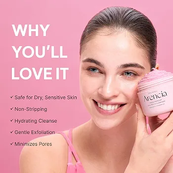Arencia - Fresh Rosehip Rice Mochi Cleanser 120g 3