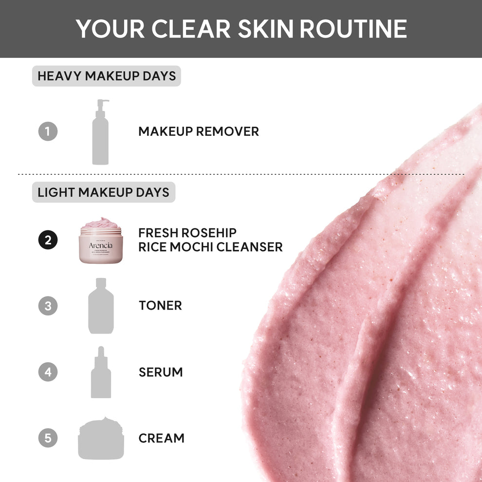 Arencia - Fresh Rosehip Rice Mochi Cleanser 120g 10