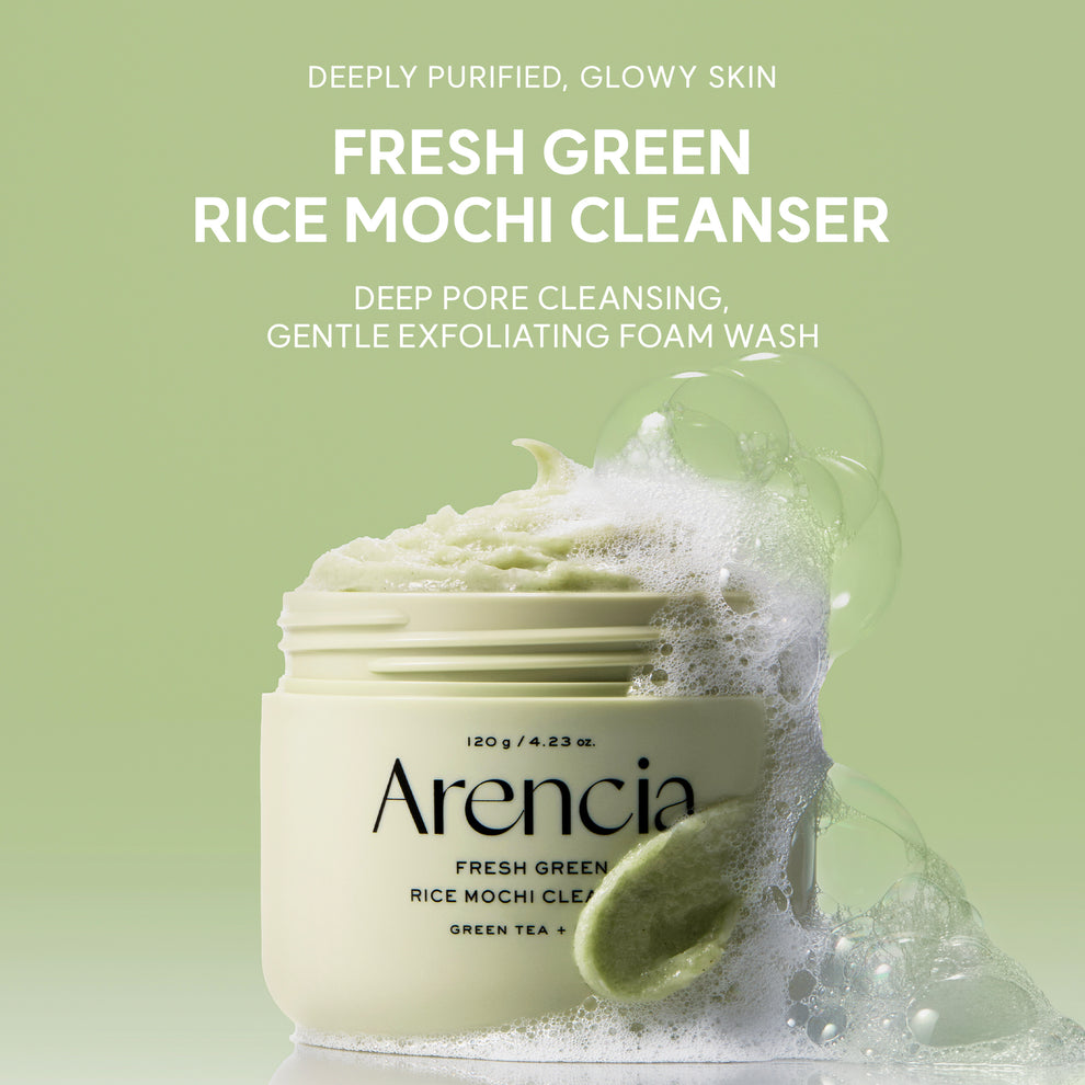 Arencia - Fresh Green Rice Mochi Cleanser 120g 2
