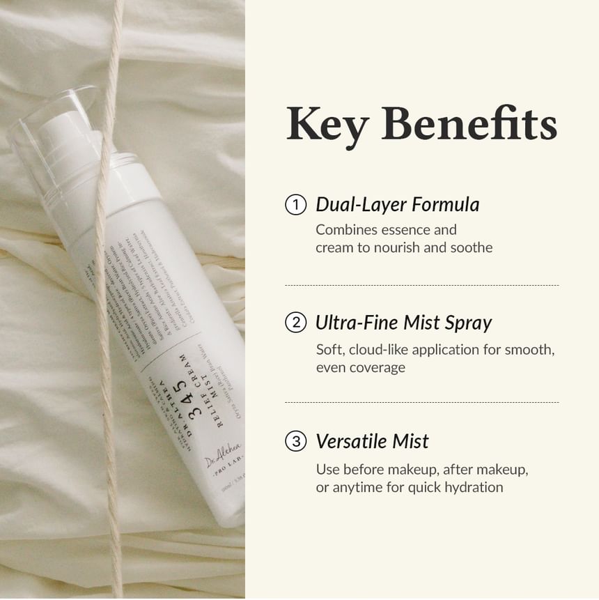 Dr. Althea - 345 Relief Cream Mist Mini 60ml 7