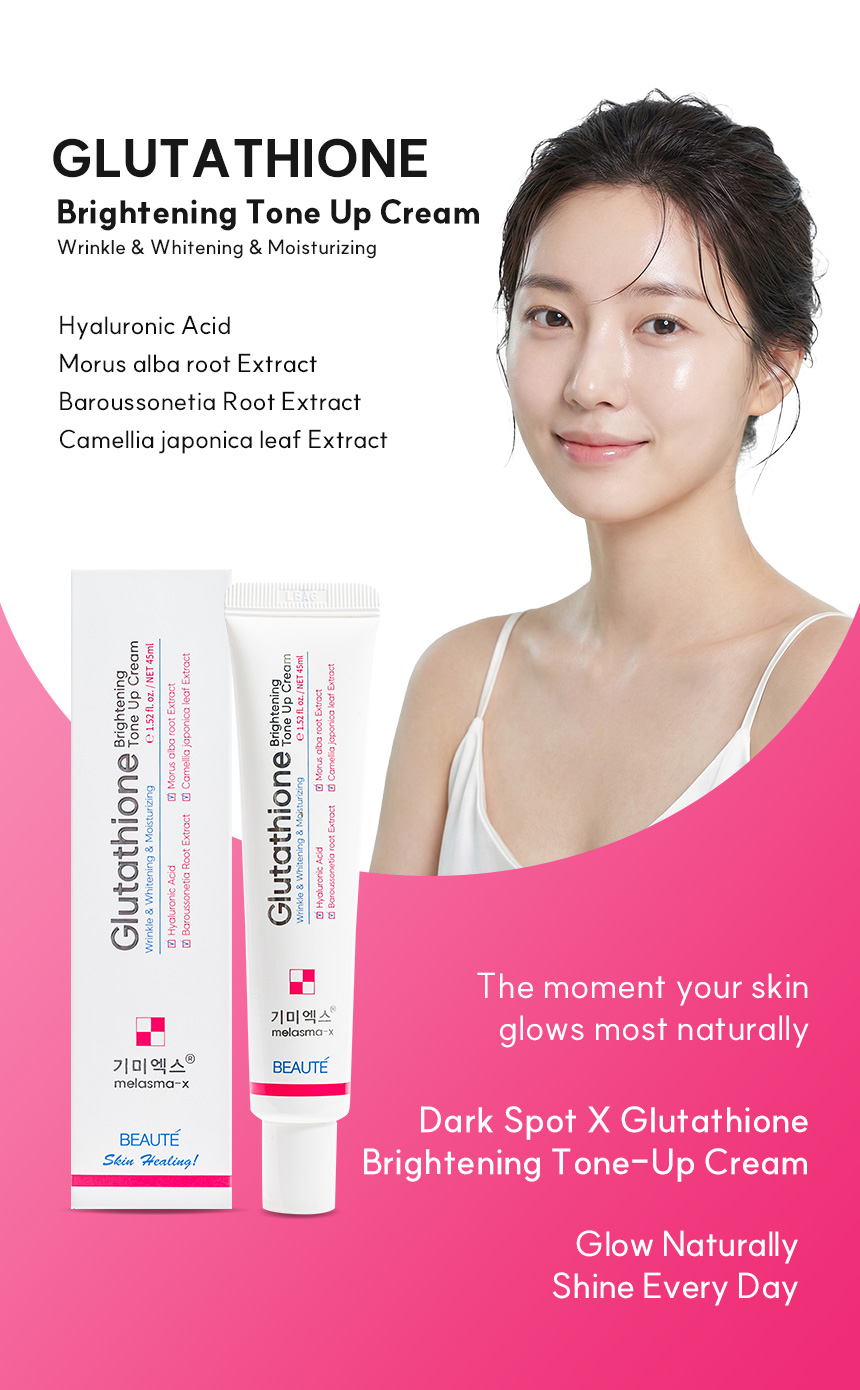Beaute Melasma-X Glutathione Brightening Tone Up Cream 45ml 6