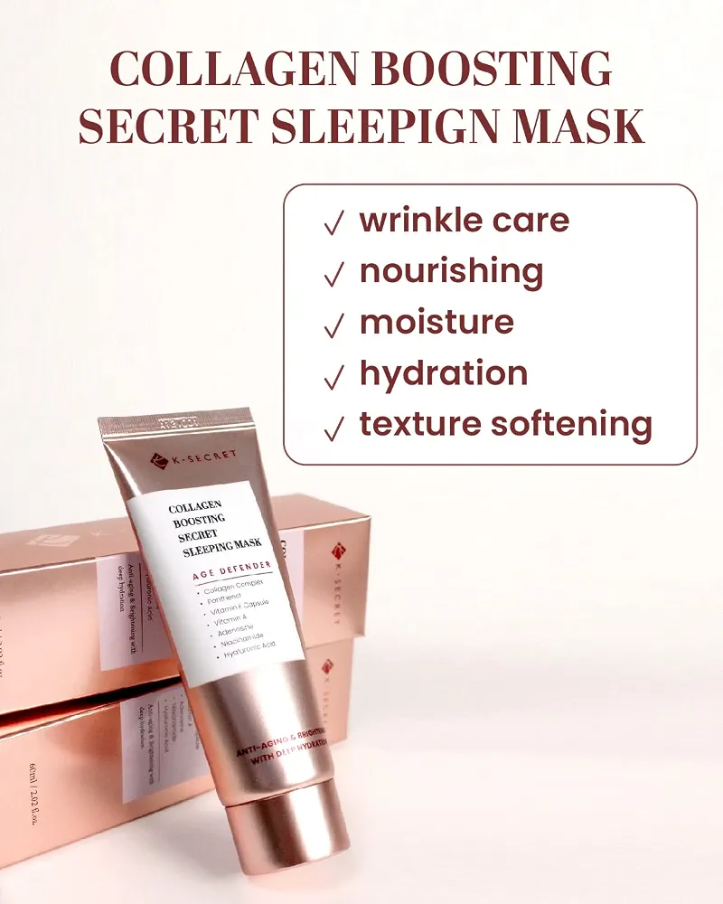 KSECRET - Collagen Boosting Secret Sleeping Mask 60ml 2