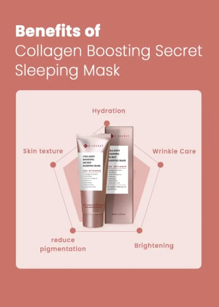 KSECRET - Collagen Boosting Secret Sleeping Mask 60ml 7