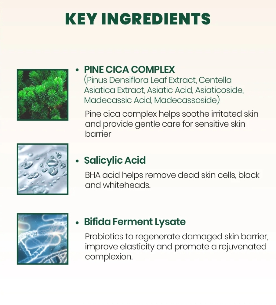 KSECRET - SEOUL 1988 Cleansing Foam : Pine Cica 1% + Probiotics 150ml 8