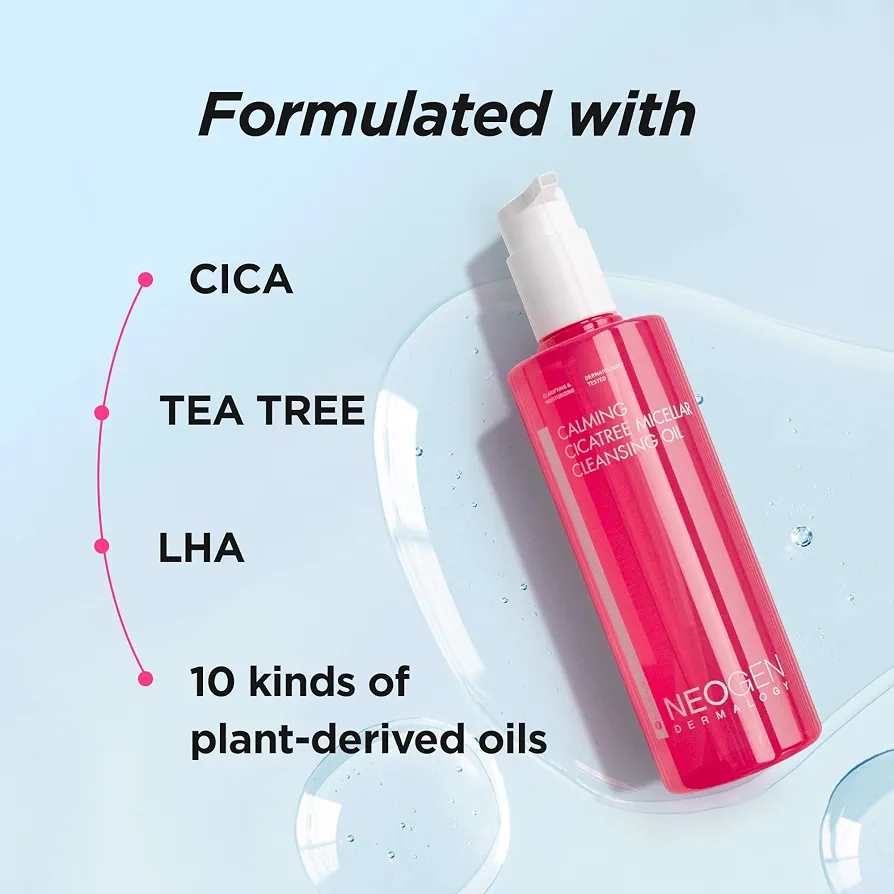 NEOGEN - Dermalogy Calming Cica Tree Micellar Cleansing Oil 300ml 2