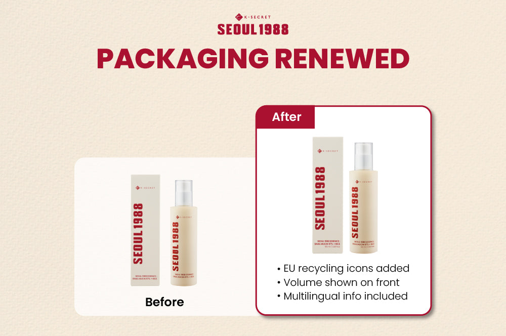 KSECRET - SEOUL 1988 Essence : Snail Mucin 97% + Rice 100ml 2
