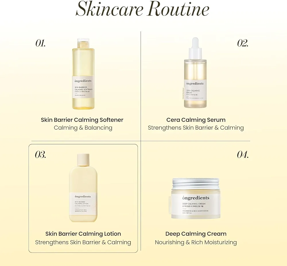 ongredients - Skin Barrier Calming Lotion 220ml 7