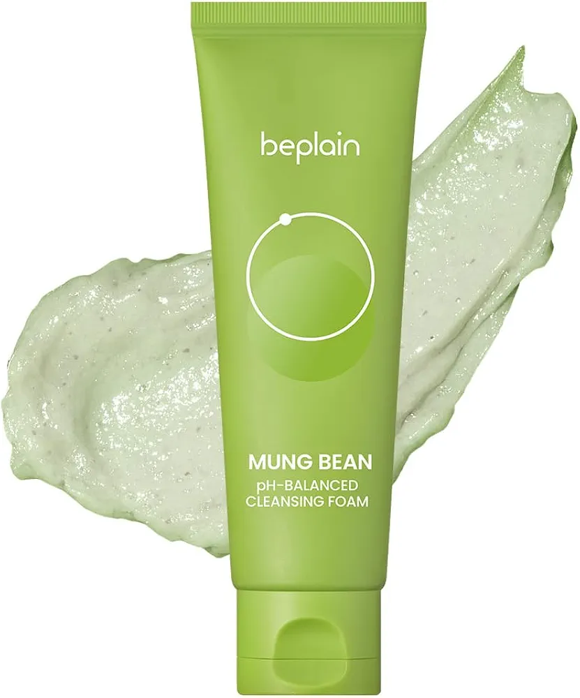 beplain - Mung Bean pH-balanced Cleansing Foam 80ml 6