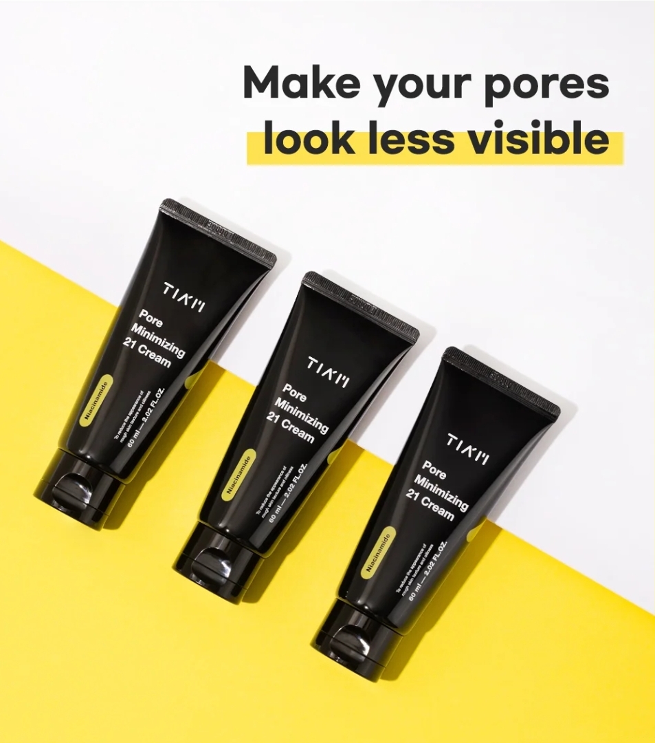 TIA'M - Pore Minimizing 21 Cream 60𝐦𝐥 5