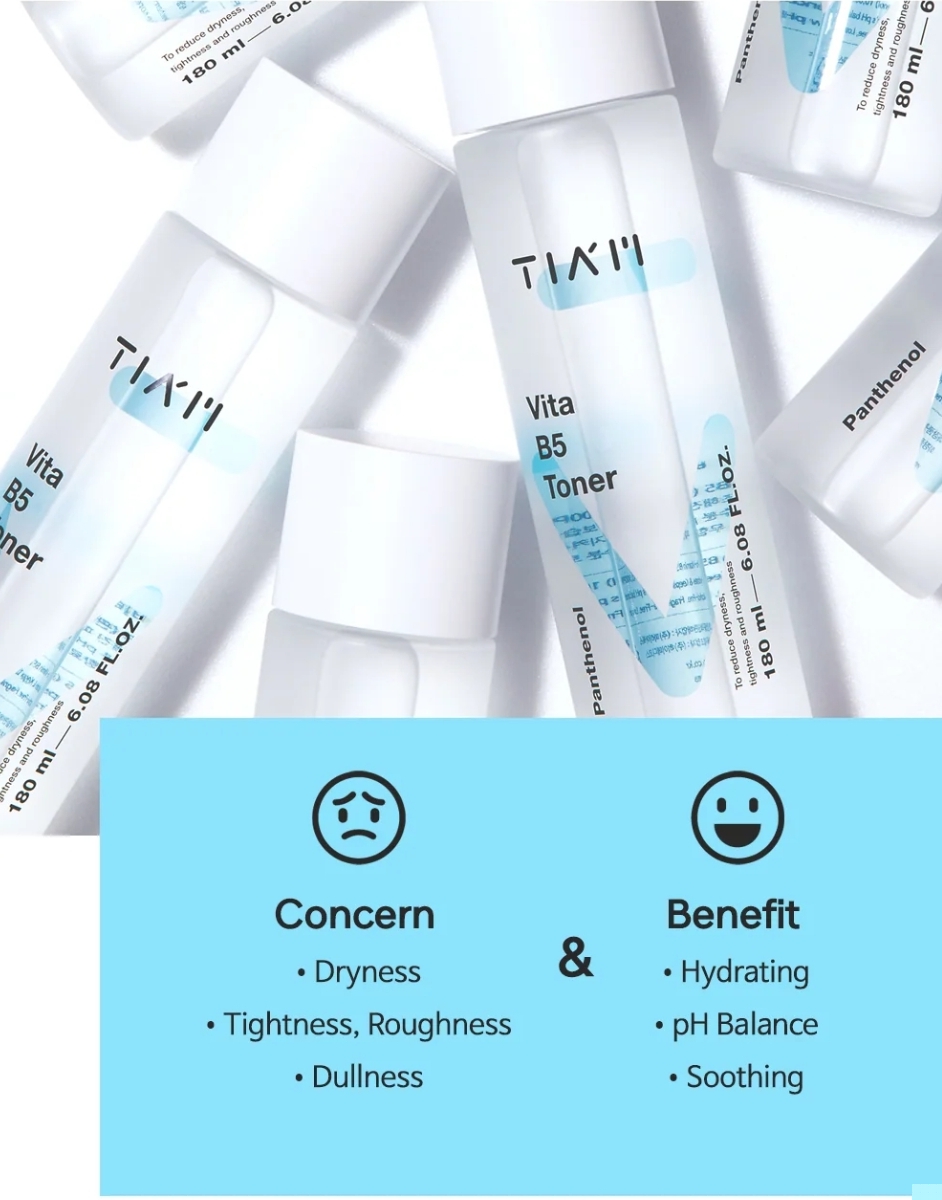 TIA'M - Vita B5 Toner 180ml 3