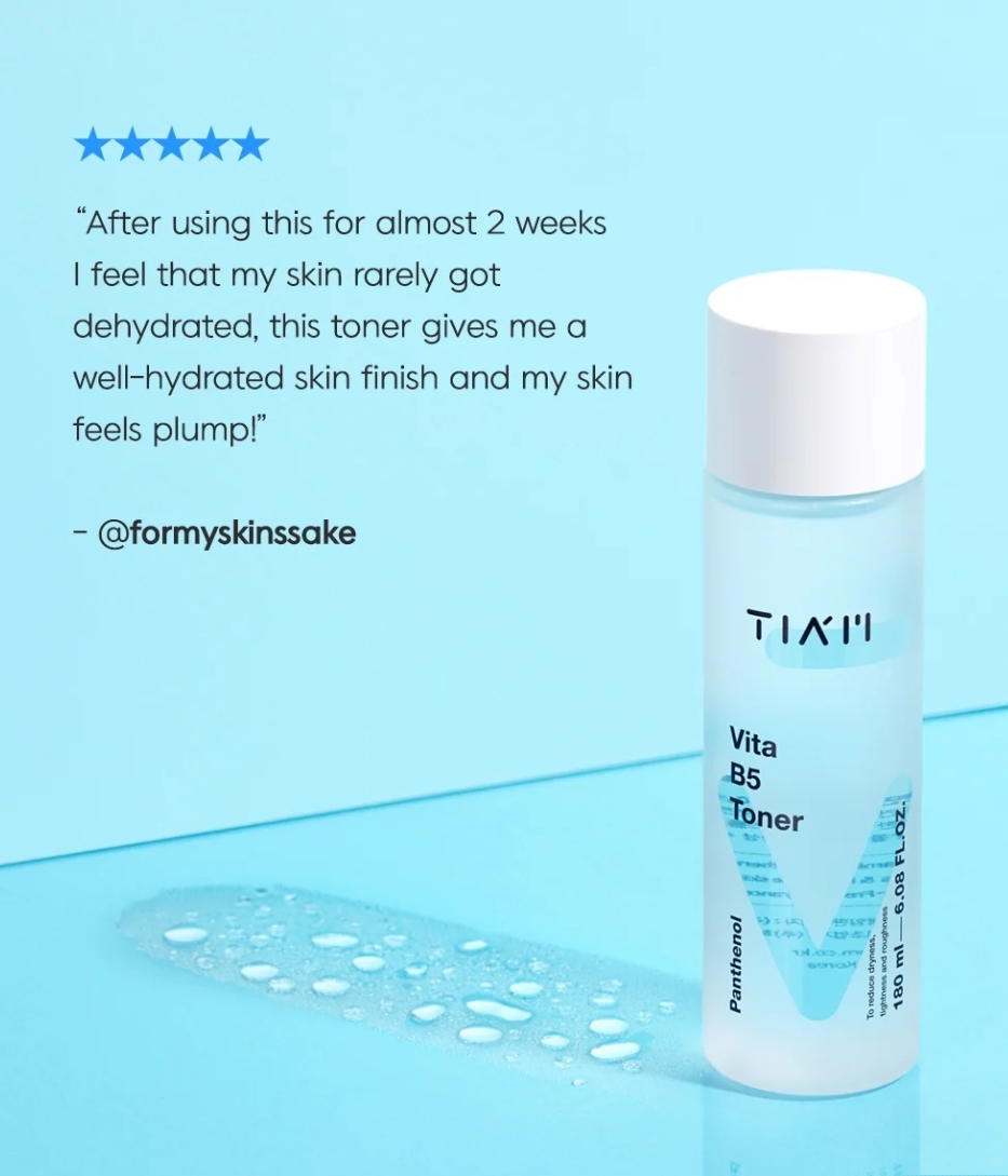 TIA'M - Vita B5 Toner 180ml 6