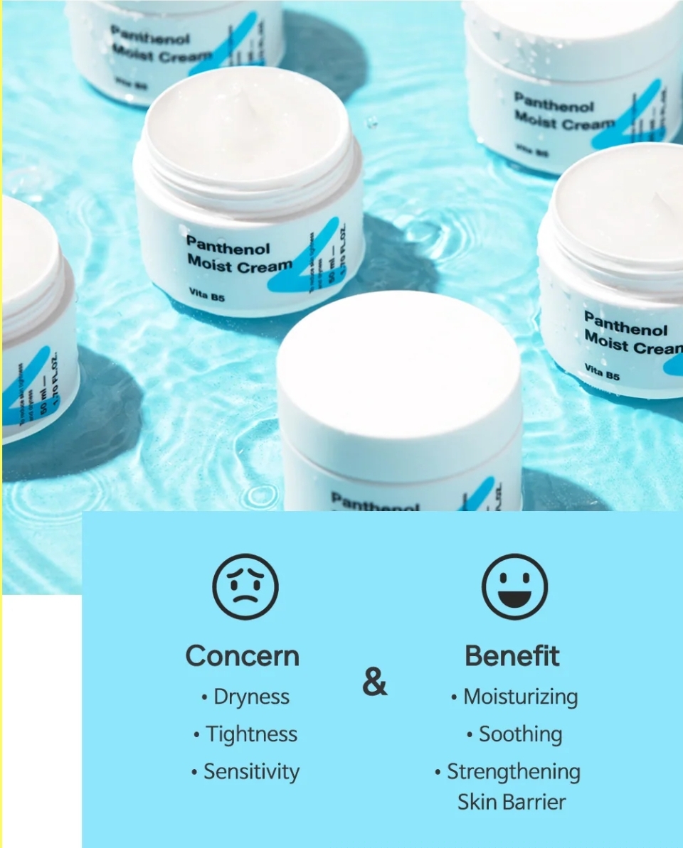 TIA'M - My Signature Panthenol Moist Cream 50ml 3