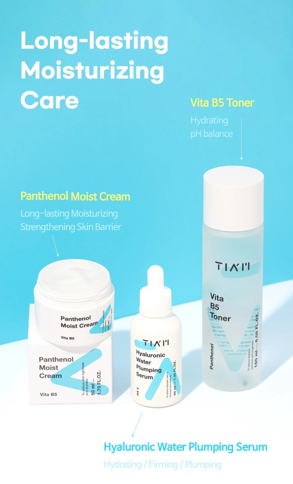 TIA'M - My Signature Panthenol Moist Cream 50ml 9