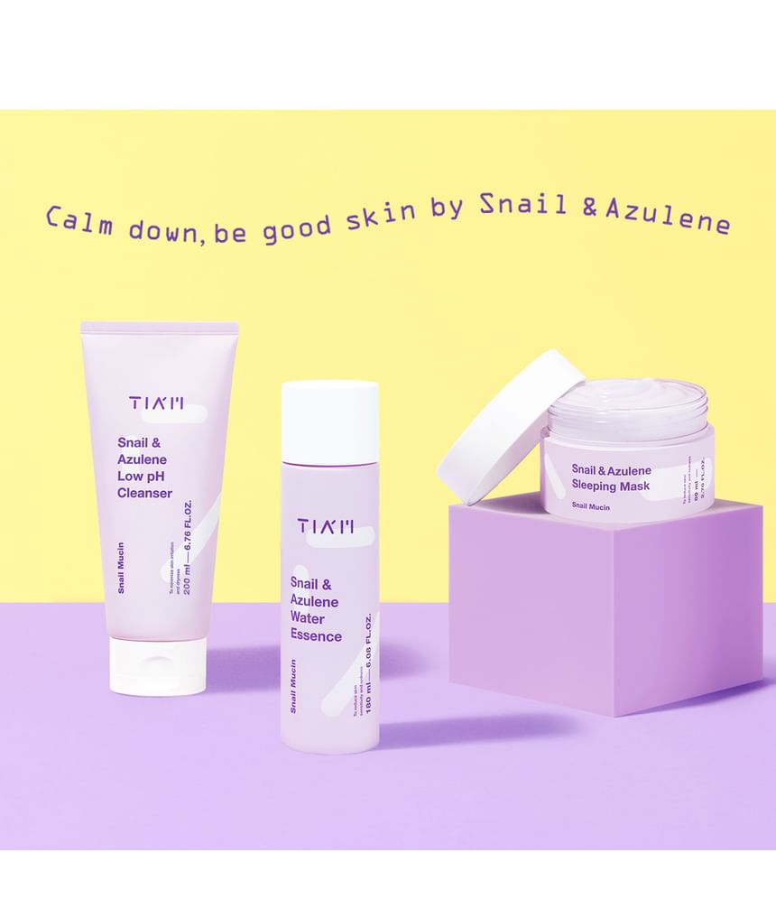 TIA'M - Snail & Azulene Low pH Cleanser 200ml 10