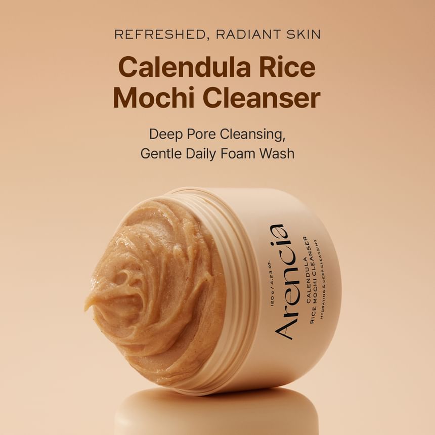 Arencia - Calendula Rice Mochi Cleanser 120g