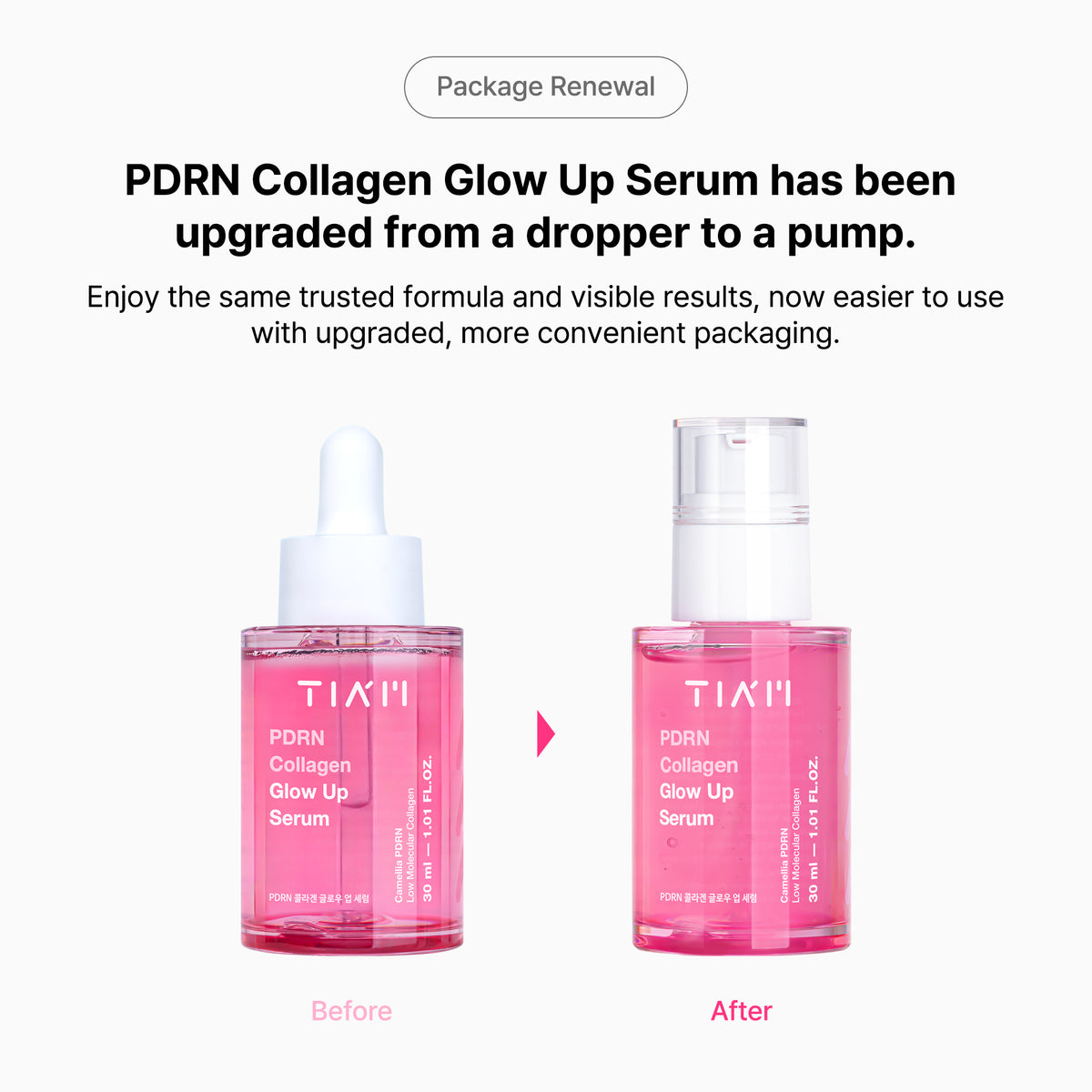 TIA'M - PDRN Collagen Glow Up Serum 30ml 2