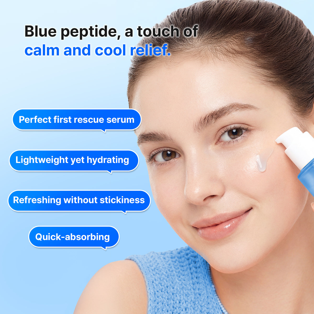 TIA'M - Blue Peptide Calm Down Serum 30ml 3