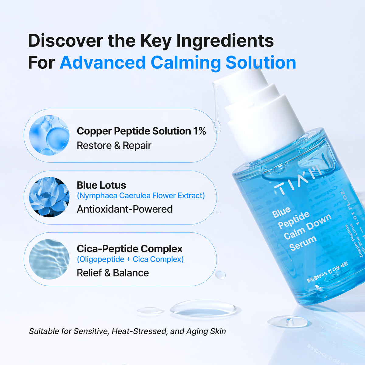 TIA'M - Blue Peptide Calm Down Serum 30ml 4