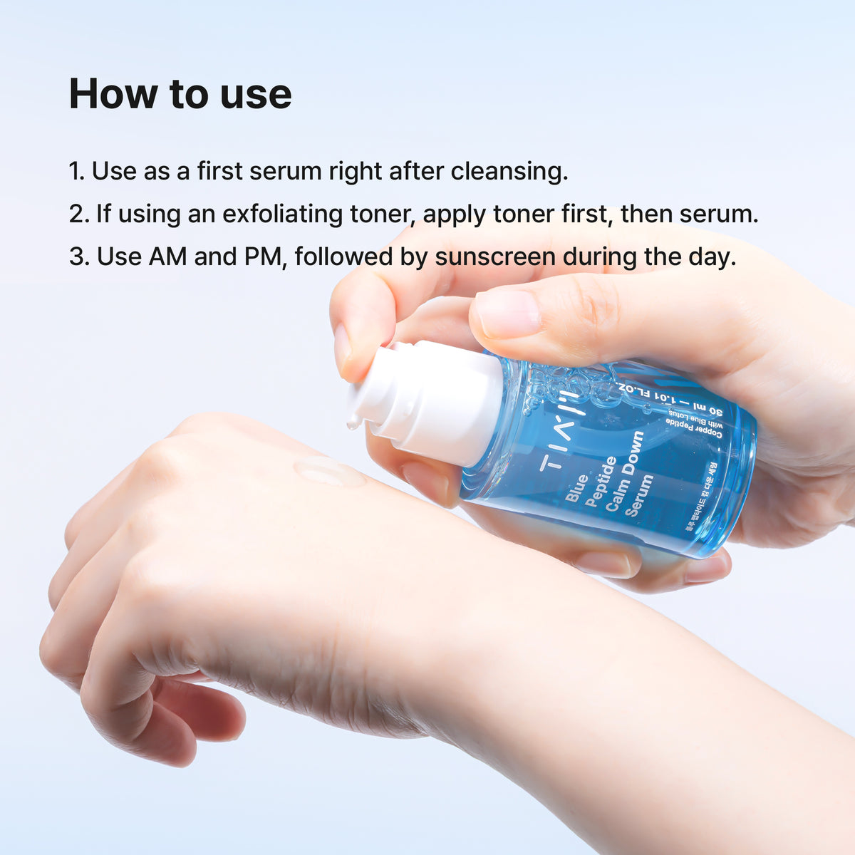 TIA'M - Blue Peptide Calm Down Serum 30ml 6