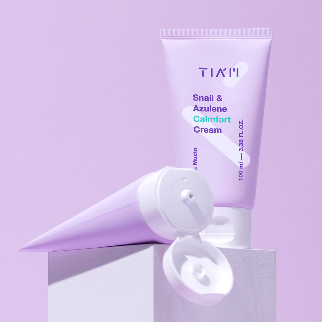 TIA'M - Snail & Azulene Calmfort Cream 100ml 11