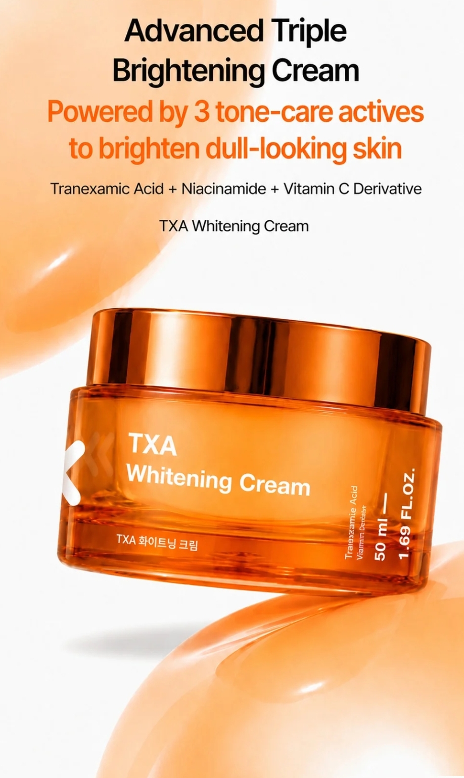 TIA'M - TXA Whitening Cream 50ml 4