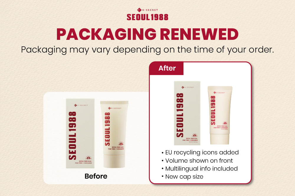 KSECRET - SEOUL 1988 Sun : Pine Tree + Ceramide 50ml 2