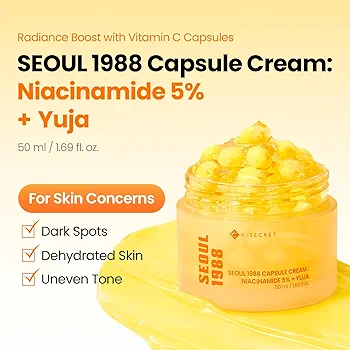 KSECRET - SEOUL 1988 Capsule Cream : Niacinamide 5% + Yuja 50ml 6