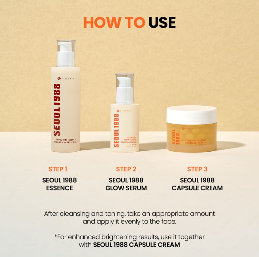 KSECRET - SEOUL 1988 Glow Serum : Niacinamide 15% + Yuja 30ml 11