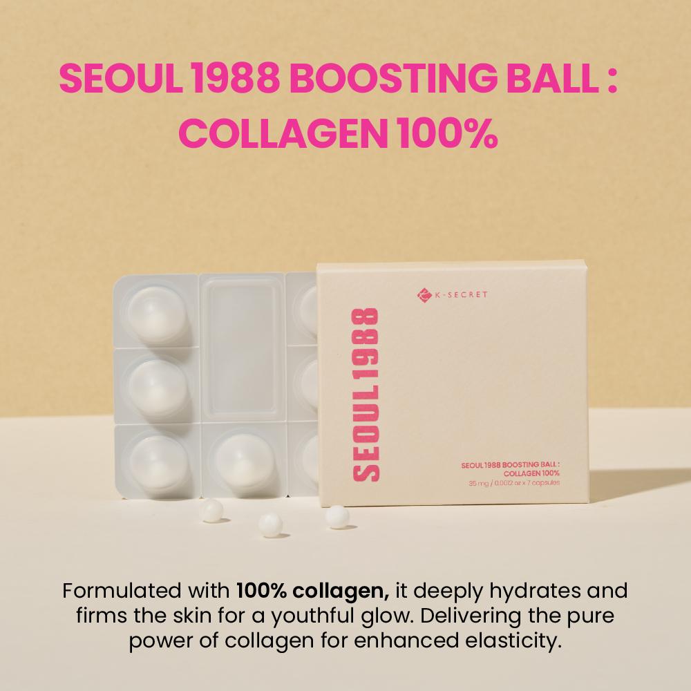 KSECRET - SEOUL 1988 Boosting Ball : Collagen 100% (35mg * 7) 6