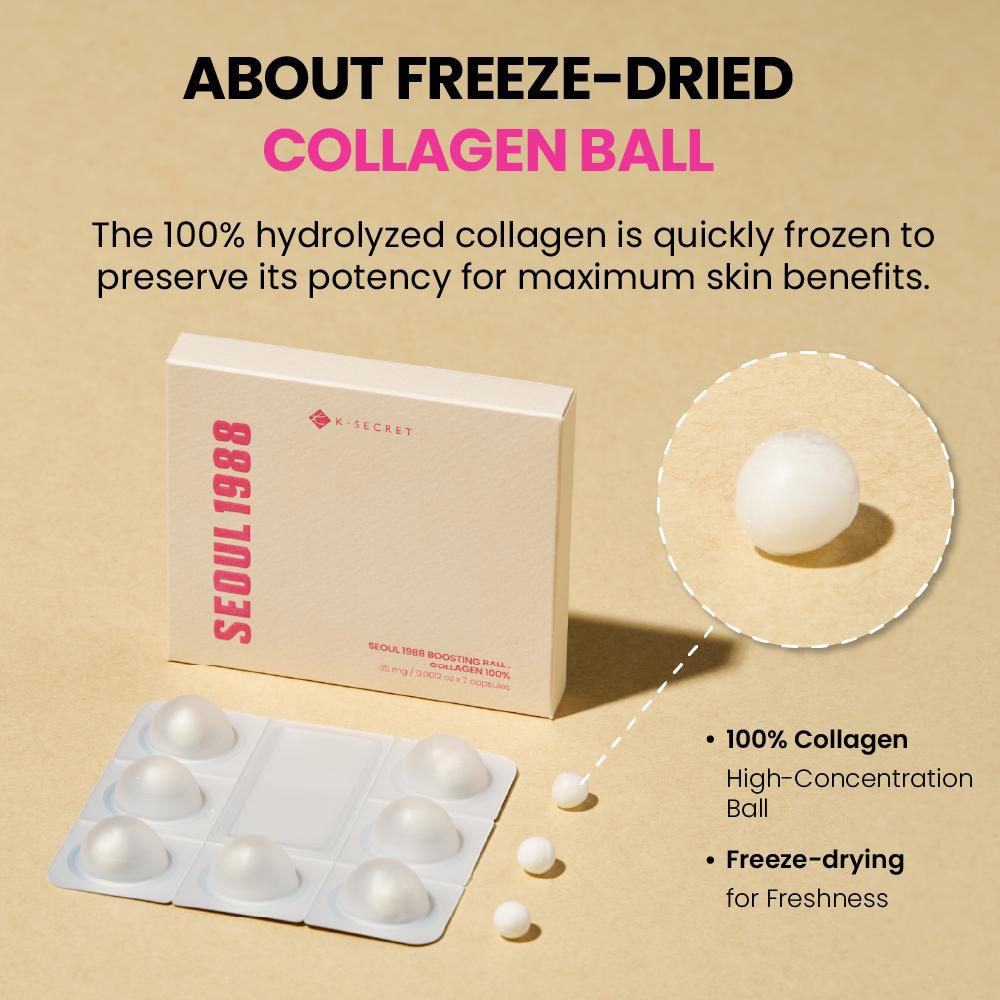 KSECRET - SEOUL 1988 Boosting Ball : Collagen 100% (35mg * 7) 7