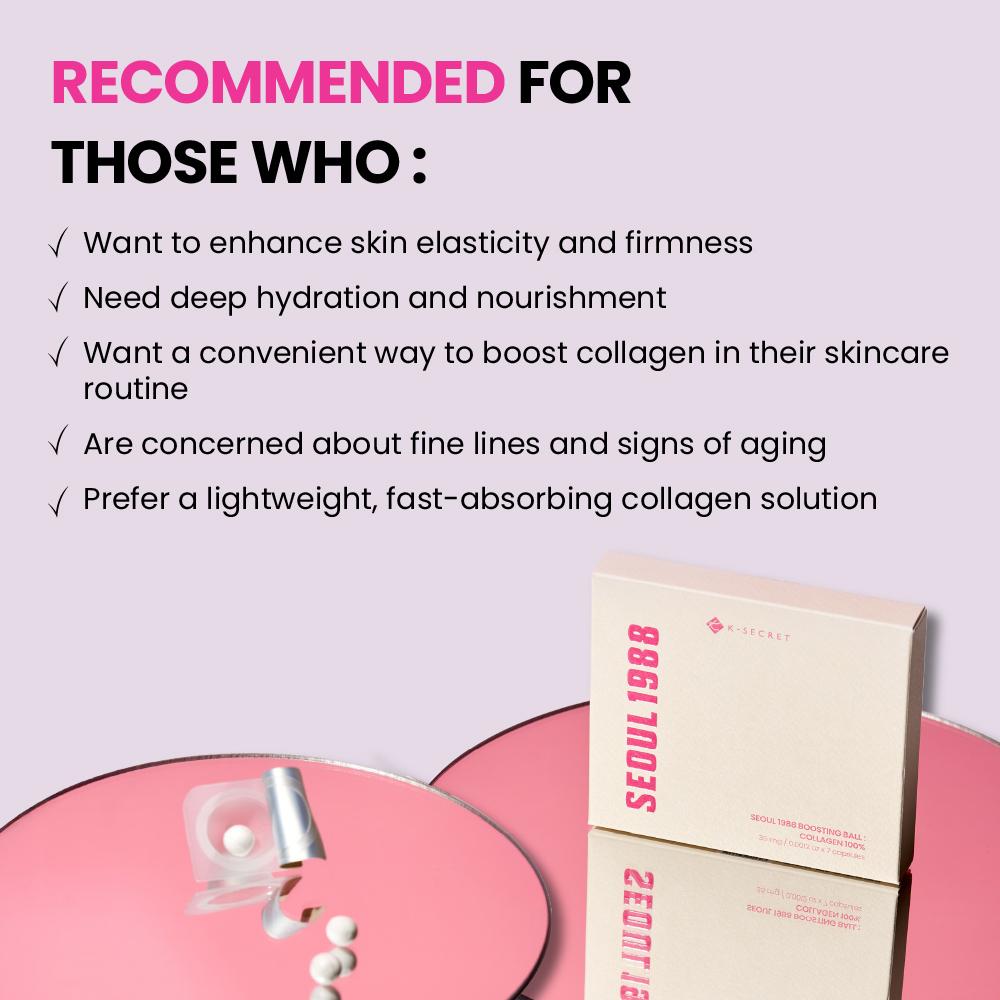 KSECRET - SEOUL 1988 Boosting Ball : Collagen 100% (35mg * 7) 10