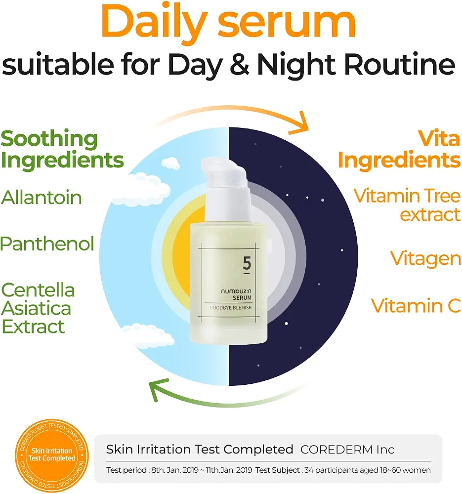 numbuzin - No. 5 Goodbye Blemish Serum 50ml 5