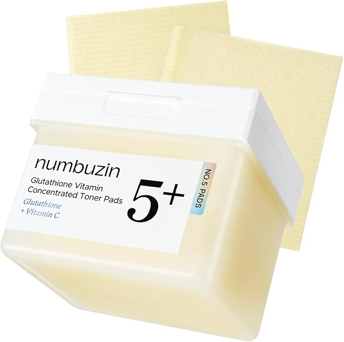 numbuzin - No.5+ Glutathione Vitamin-Niacinamide Concentrated Pad (70 Pads)