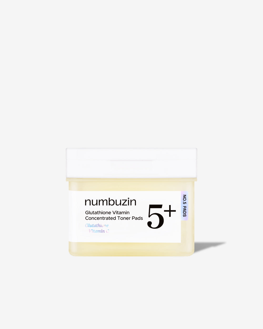numbuzin - No.5+ Glutathione Vitamin-Niacinamide Concentrated Pad (70 Pads) 2