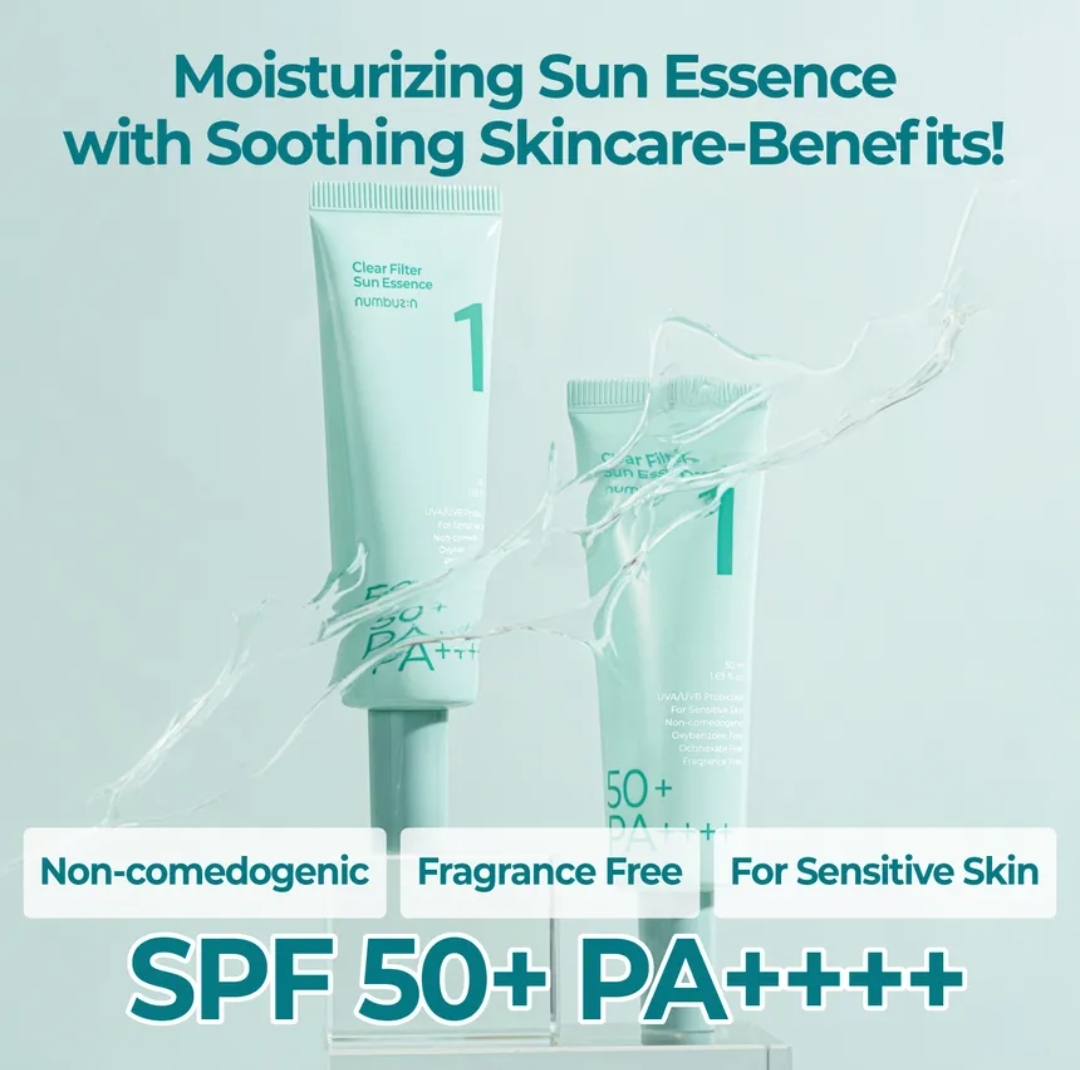 numbuzin - No.1 Clear Filter Sun Essence SPF50+ PA++++50ml 8