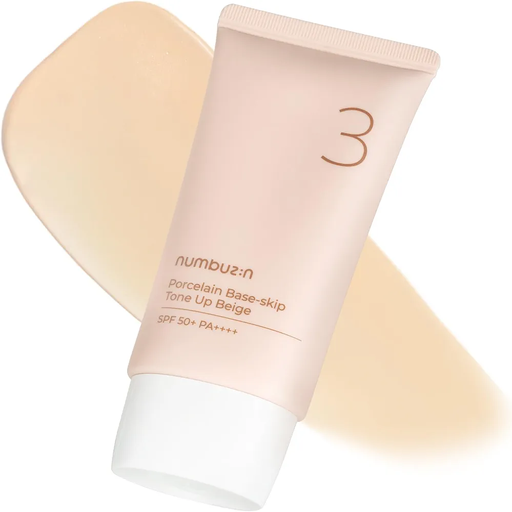 numbuzin - No. 3 Porcelain Base-Skip Tone Up Beige 50ml